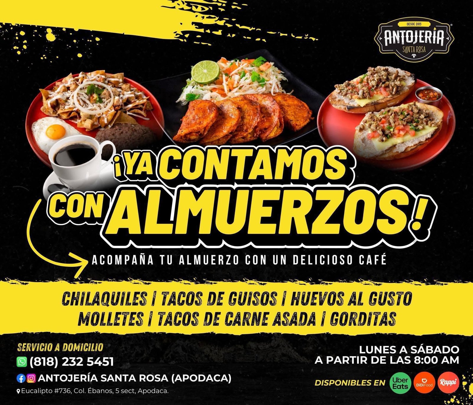 Promoción de almuerzos