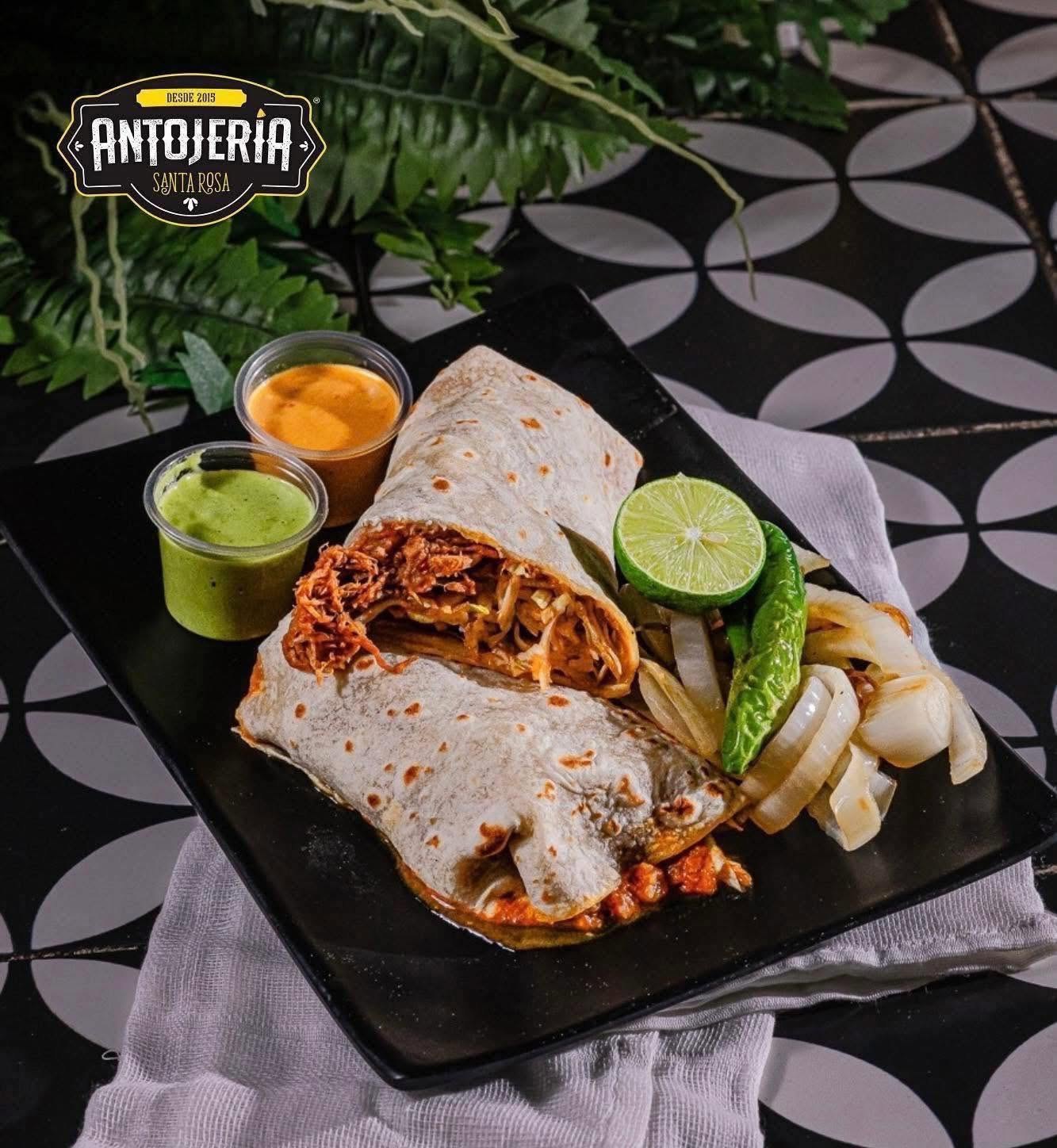 Burrito preparado